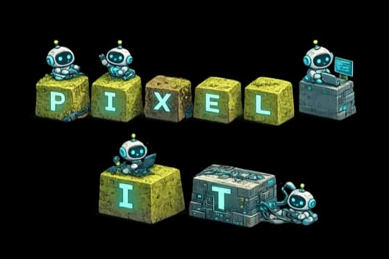 PIXEL IT Illustration